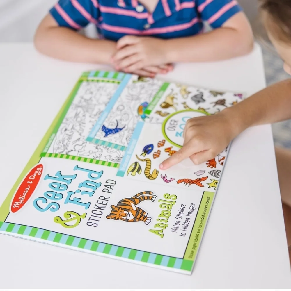 Melissa & Doug Seek & Find Sticker Pad